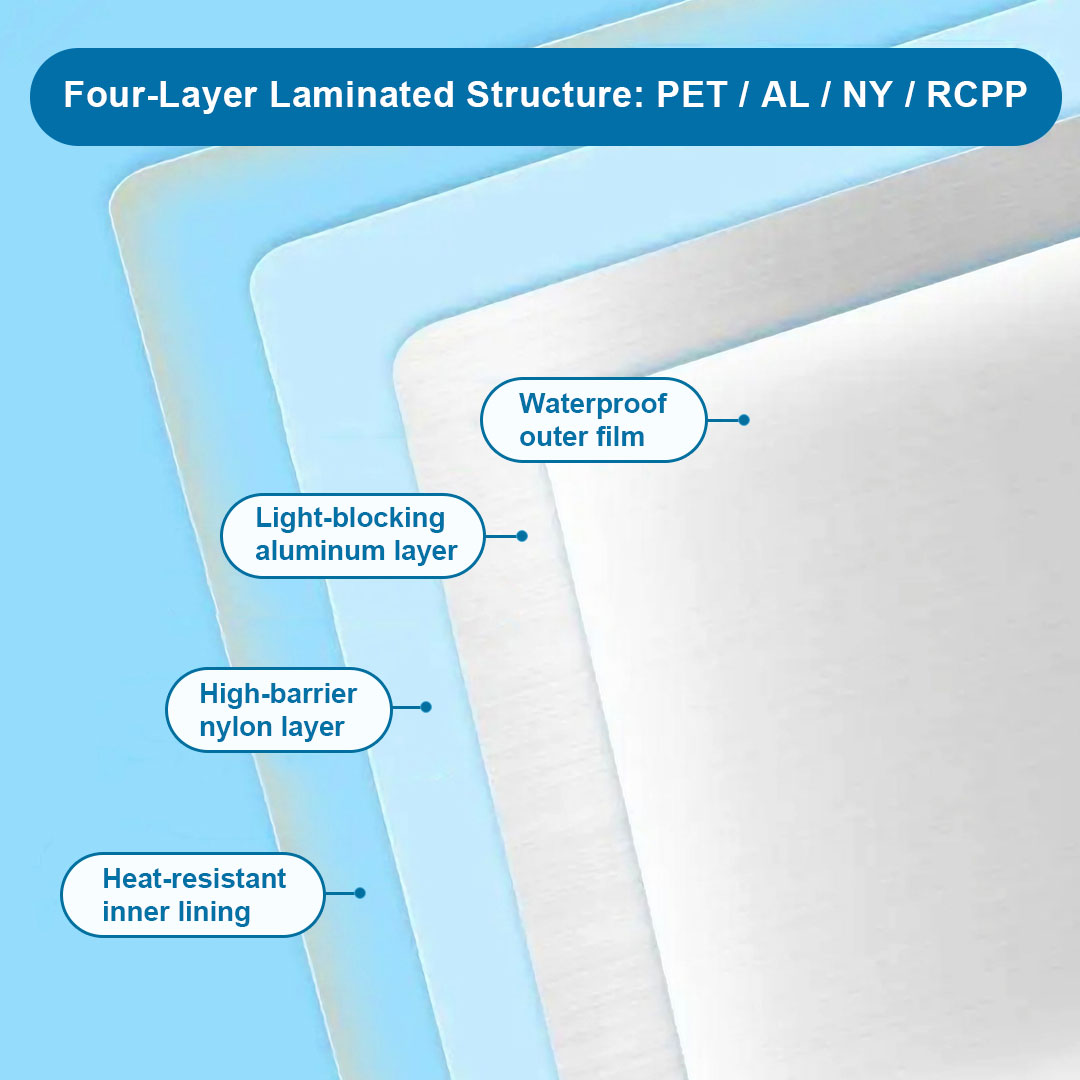 Four-Layer Laminated Structure
